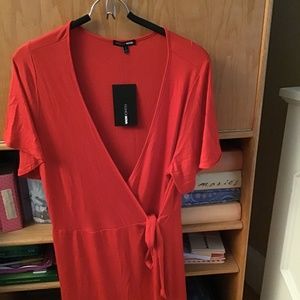 FASHION NOVA WRAP DRESS